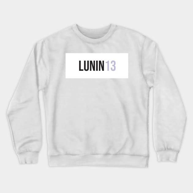 Lunin 13 - 22/23 Season Crewneck Sweatshirt by GotchaFace